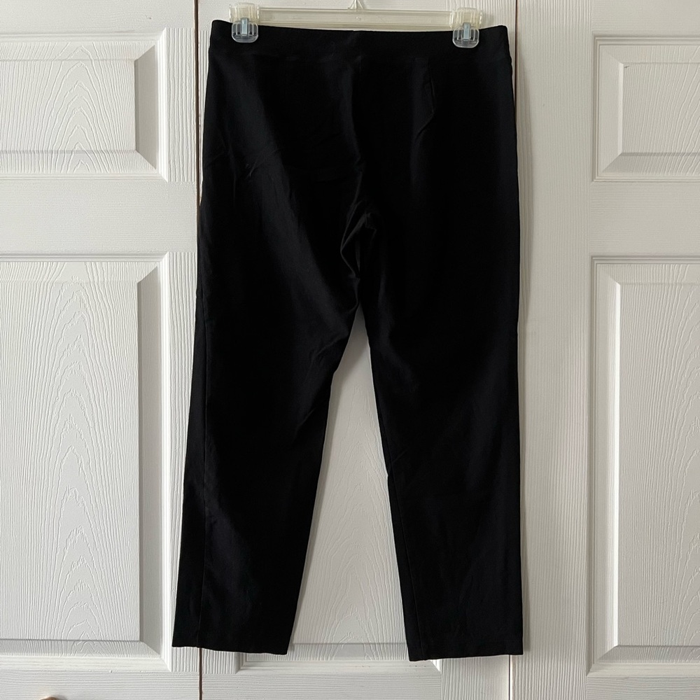 NWOT — Eileen Fisher Washable Stretch Crepe Pant in Black - Picture 5 of 6
